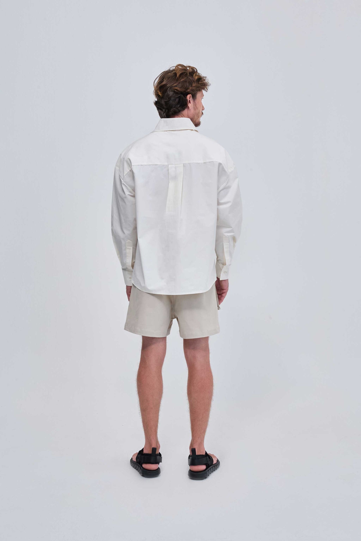 CAMISA AMARANTE - BRANCO