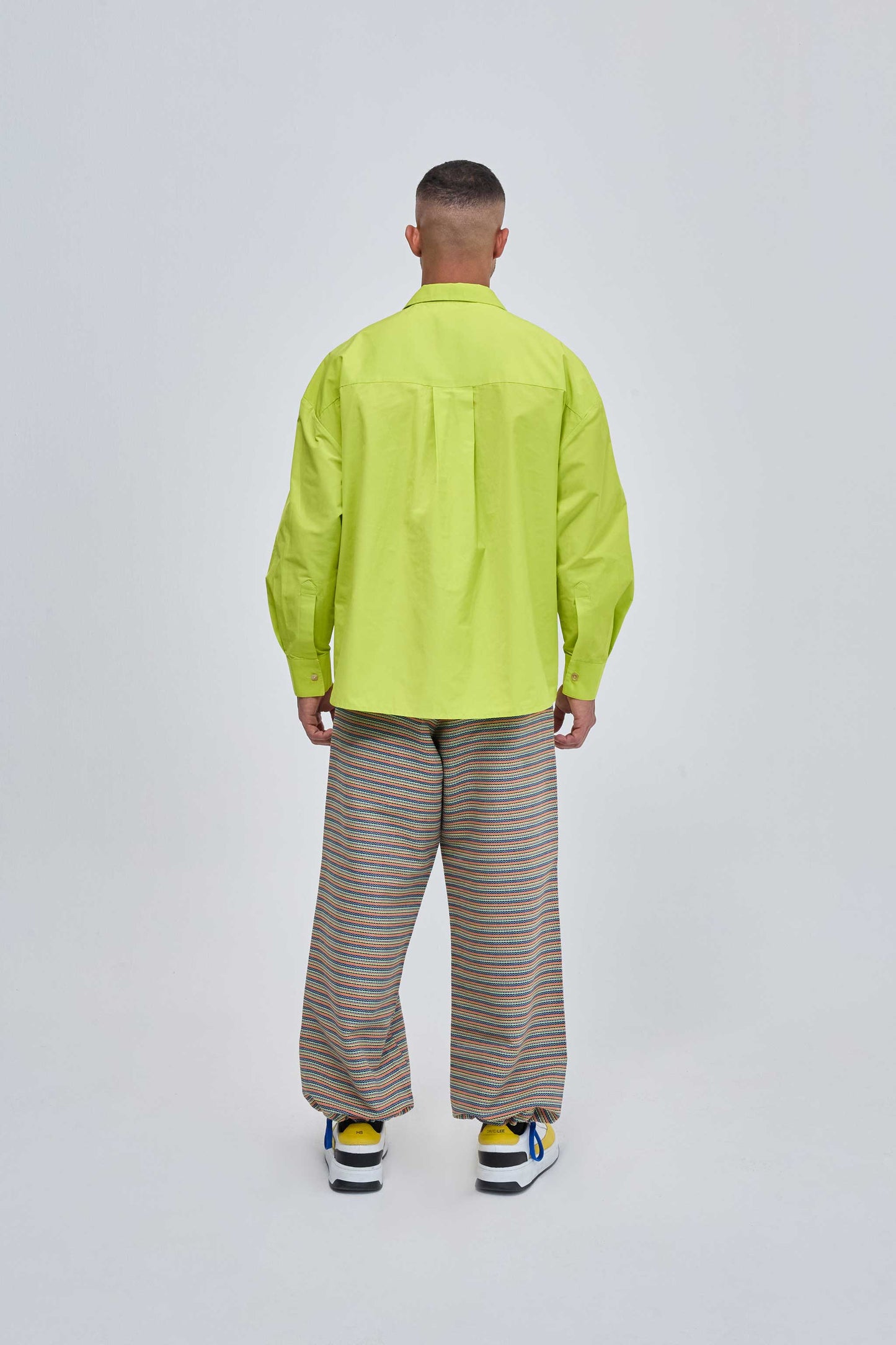 CAMISA AMARANTE - VERDE LIMA