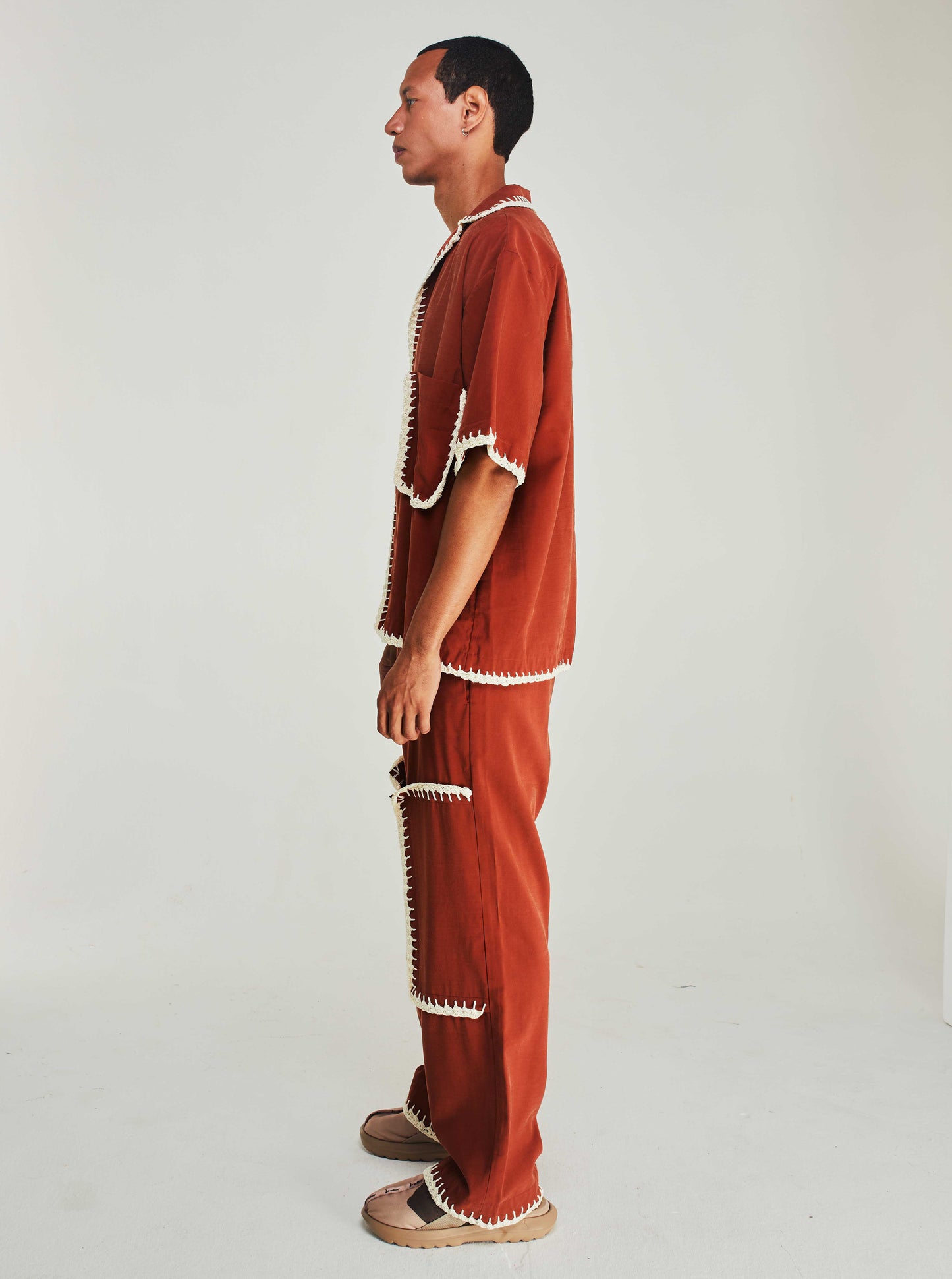 CAMISA ARGILA - MARROM