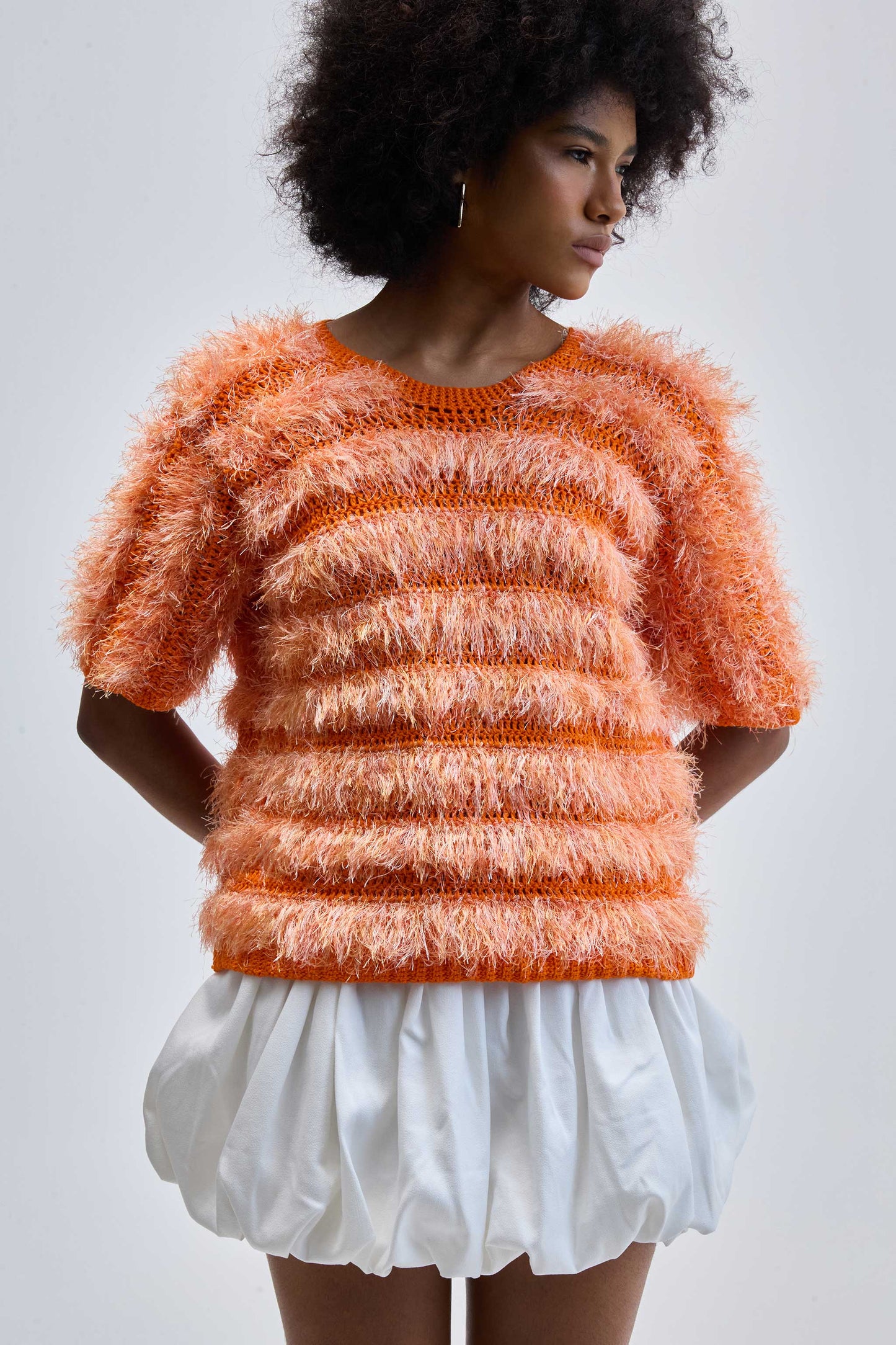CAMISETA JOY - LARANJA