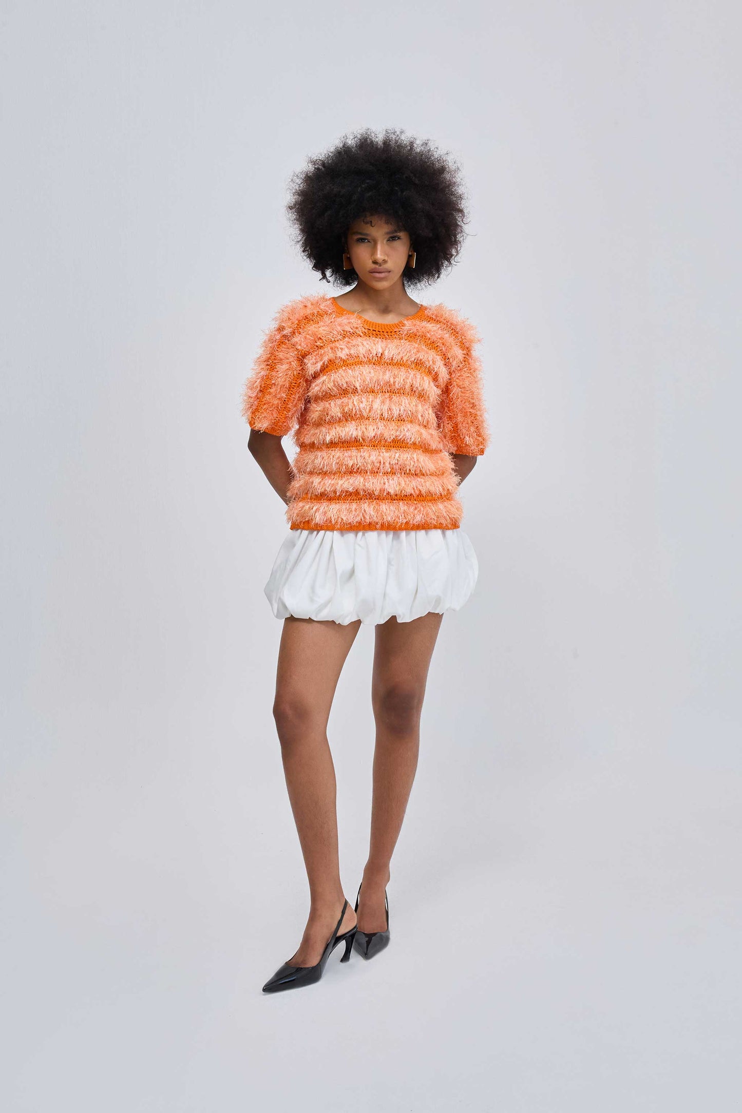 CAMISETA JOY - LARANJA