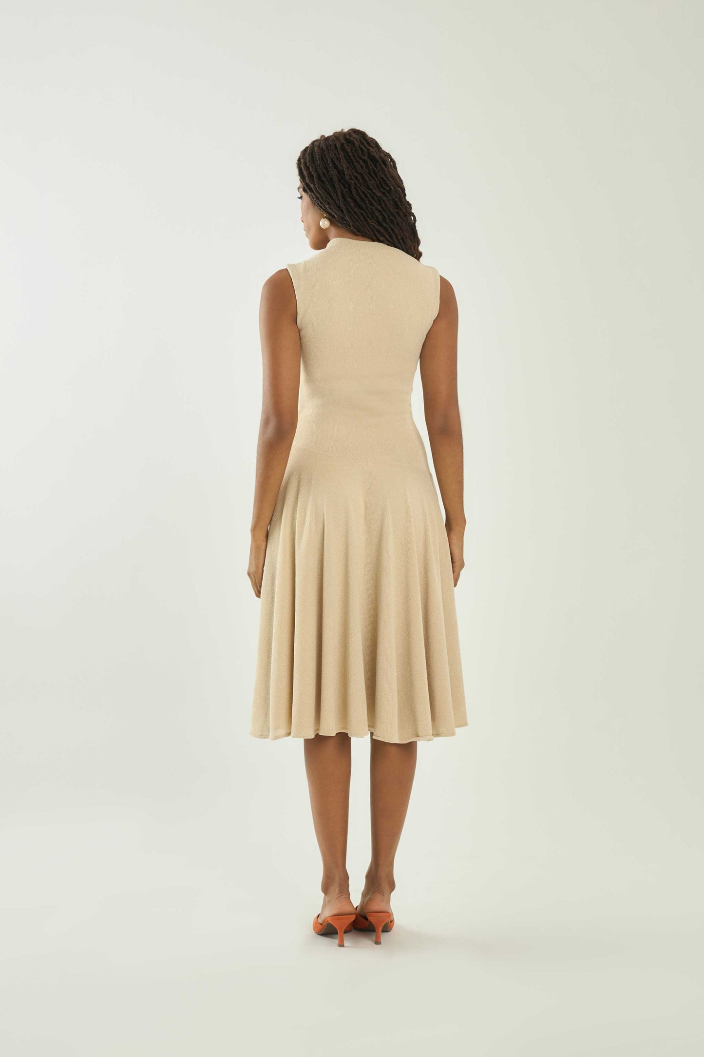 VESTIDO OLIVIA - AREIA